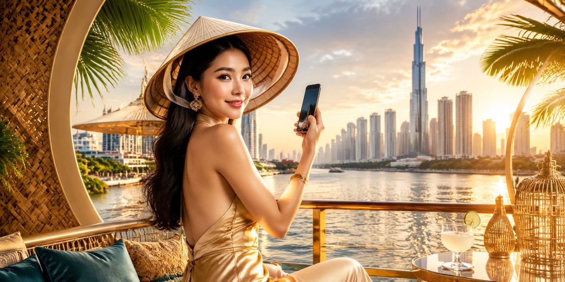 Người dùng TP.HCM kiểm tra voucher casino win58 trên điện thoại di động